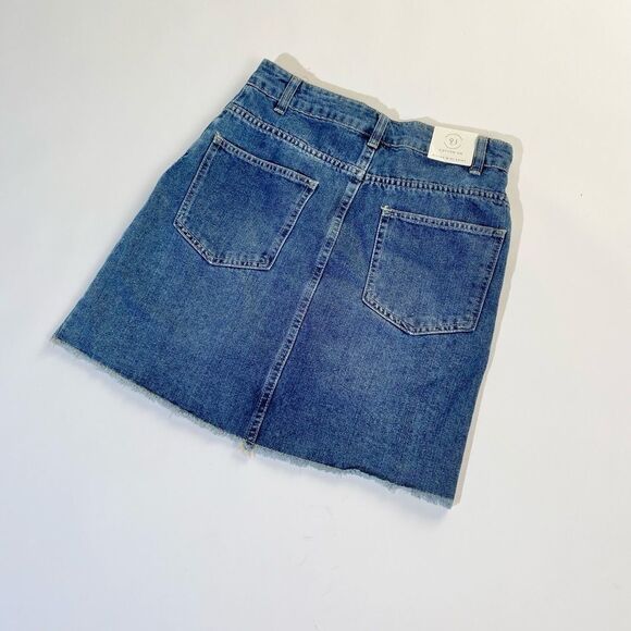 NWT's Cotton On A-line Denim mini skirt 4 - Picture 5 of 7